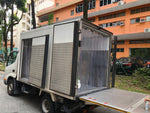 PVC Ribbed Cold Room Curtain (200mm) / Roll