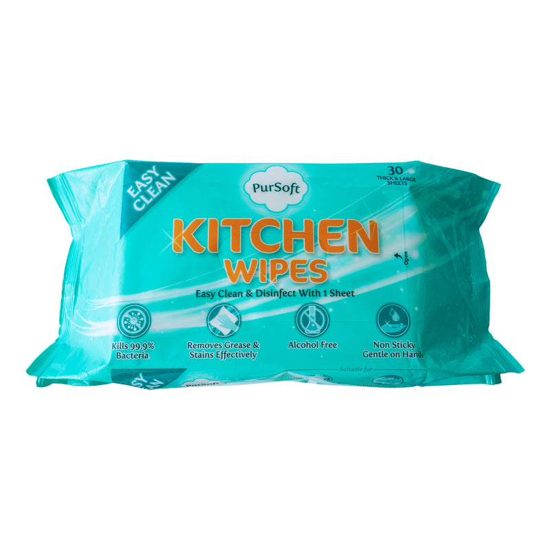 PurSoft Kitchen Wet Wipes