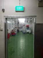 PVC Strip Curtain installed in food processing facilities
