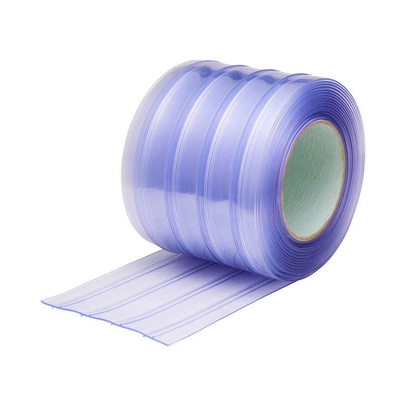 PVC Ribbed Strip Curtains in Roll