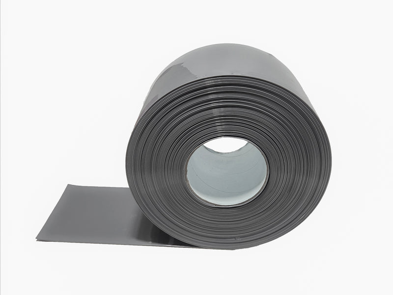 PVC Strip Curtain Opaque Grey (200mm) / Roll