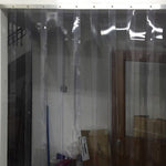 PVC Curtain Installation on Shop