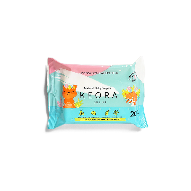 Keora Wet Tissue Paper Wet Wipes 20 sheets